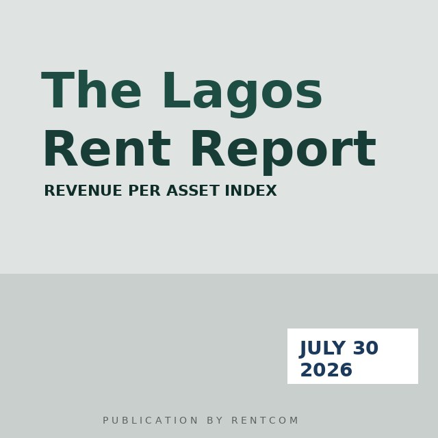 The Lagos Rent Report 2026 cover